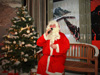 Weihnachtsmannsprechstunde in der Leipziger Strohsackpassage